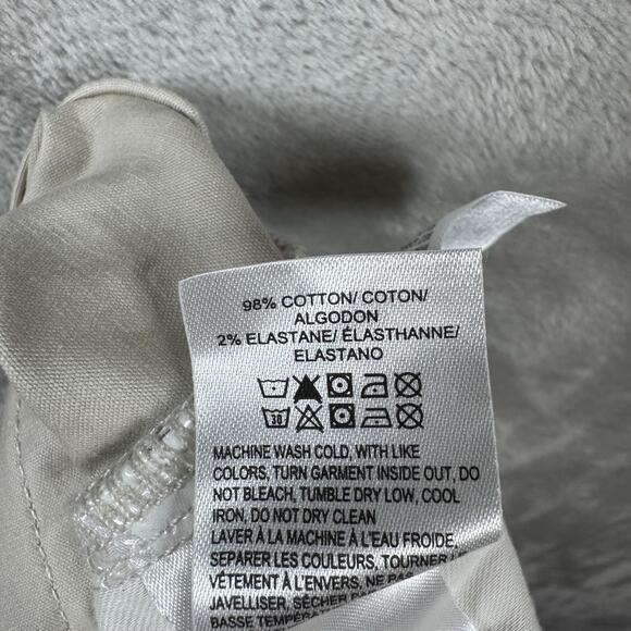 Lucky Brand NEW Mens Pants 410 Athletic Straight 38X30 Beige Stretch Zipper Logo - Picture 15 of 15